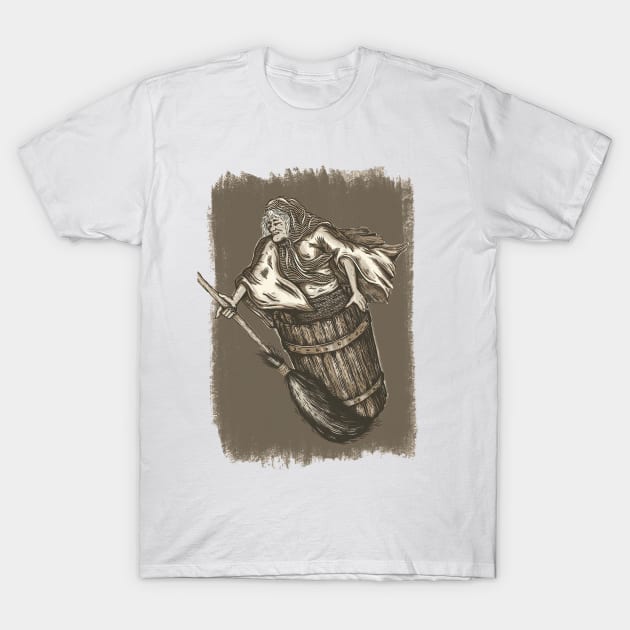 Baba Yaga T-Shirt by ryanmatheroa